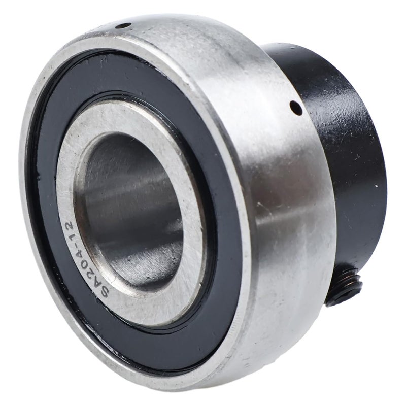 Chamixx 3/4''x47mm Eccentric Collar Locking Insert Bearing SA204-12 941-0309 741-0309 RA012RRB JD9217 Replace for VE-012 SXV-012 GRA02RRB AEL204-012D FH-204-12 - Image 1